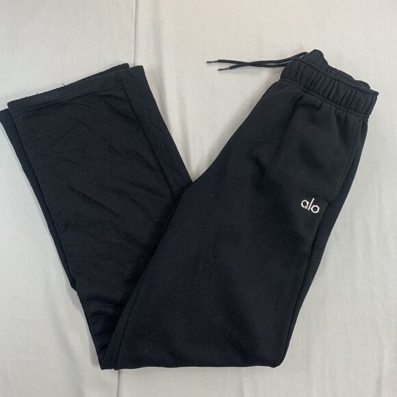 ALO Yoga Pants - Alo Yoga Accolade Unisex Sweatpant Straight Black Medium